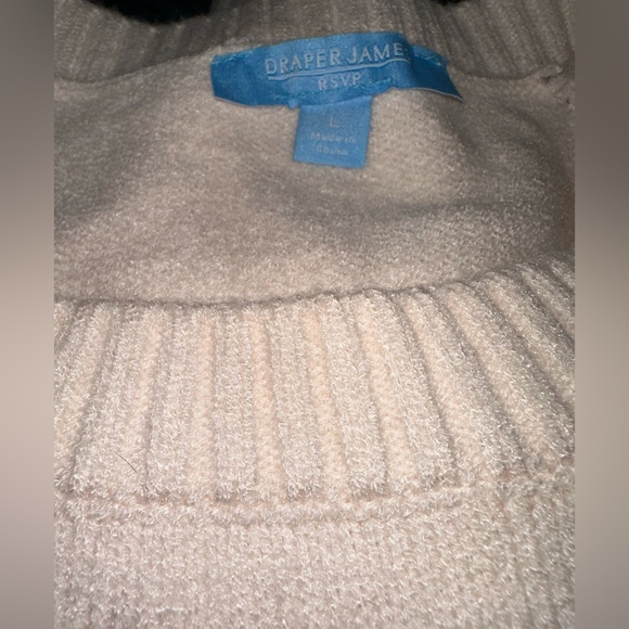 NWT Draper James RSVP Gold Buttons Sweated - Picture 4 of 4